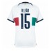 Tanie Strój piłkarski Portugalia Rafael Leao #15 Koszulka Wyjazdowej MŚ 2022 Krótkie Rękawy